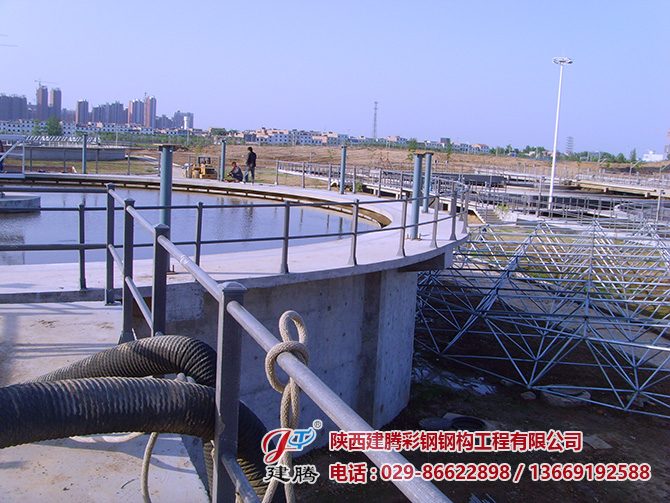 西安市第三污水處理廠脫泥車間